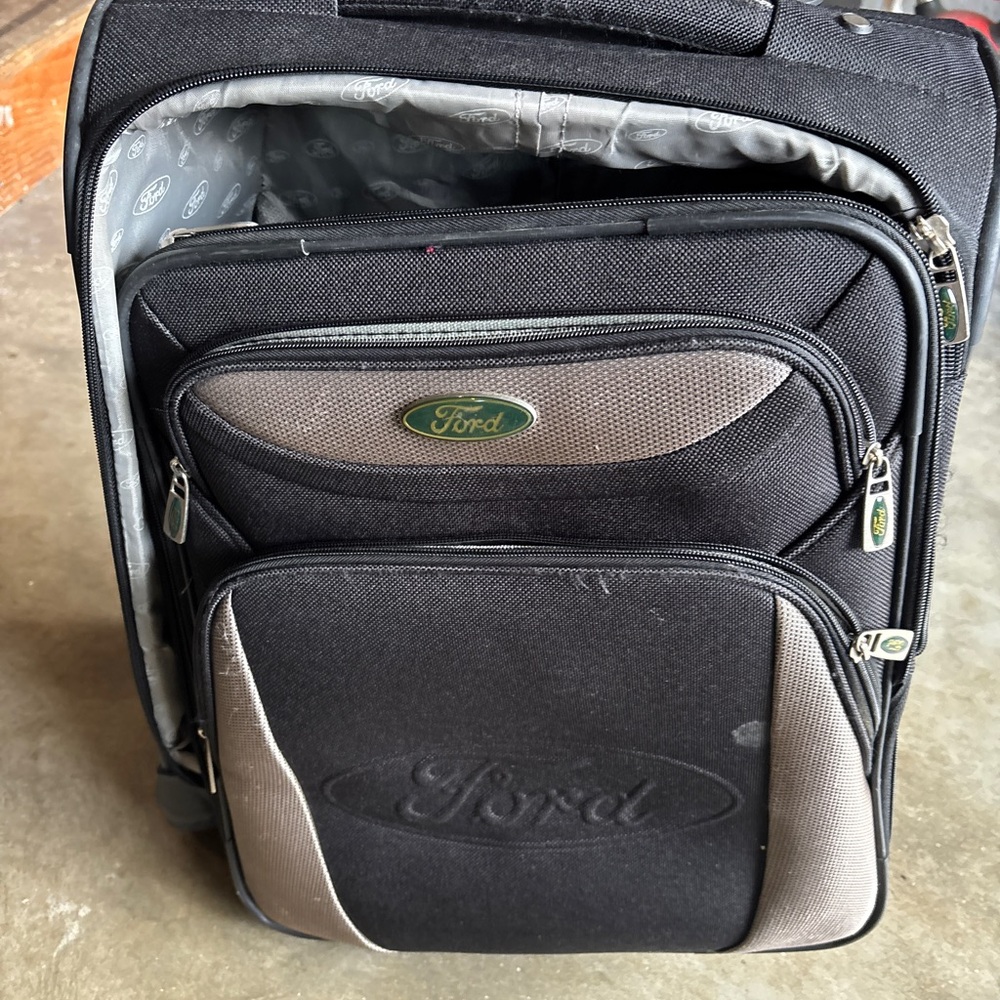Ford Black and Gray Travel Bag